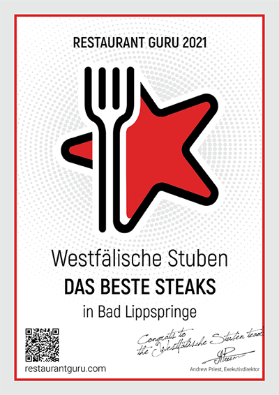 Beste Steaks 2021in Bad Lippspringe